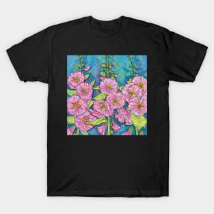 Hollyhocks T-Shirt